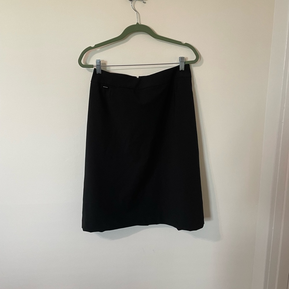 Black plus-size Calvin Klein pencil skirt in 18W